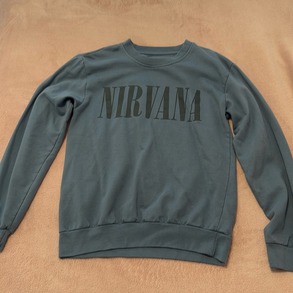 Blue Nirvana crewneck